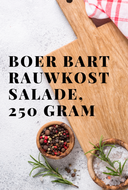Boer Bart rauwkost salade