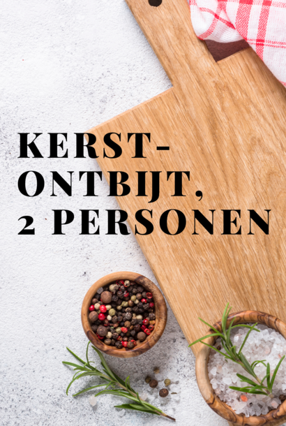 Kerstontbijt, 2 personen