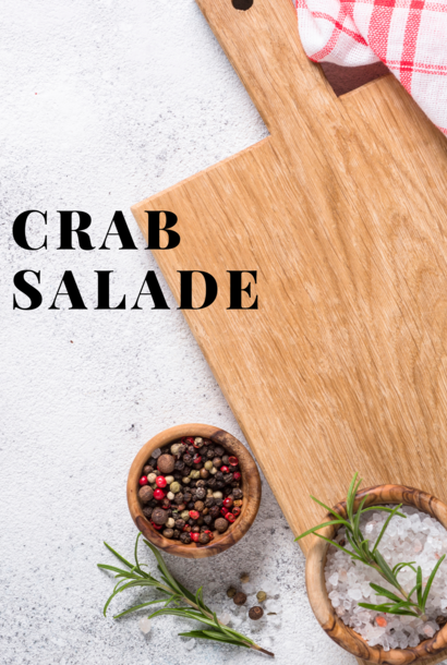 Crab salade