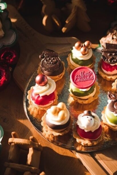 Kerst Petit Fours, 9 stuks