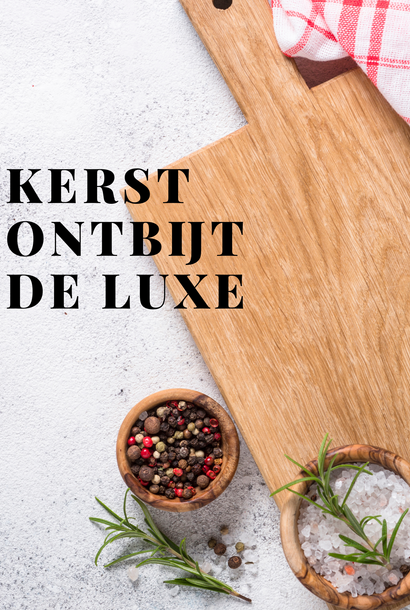 Kerstontbijt de luxe, 2 personen
