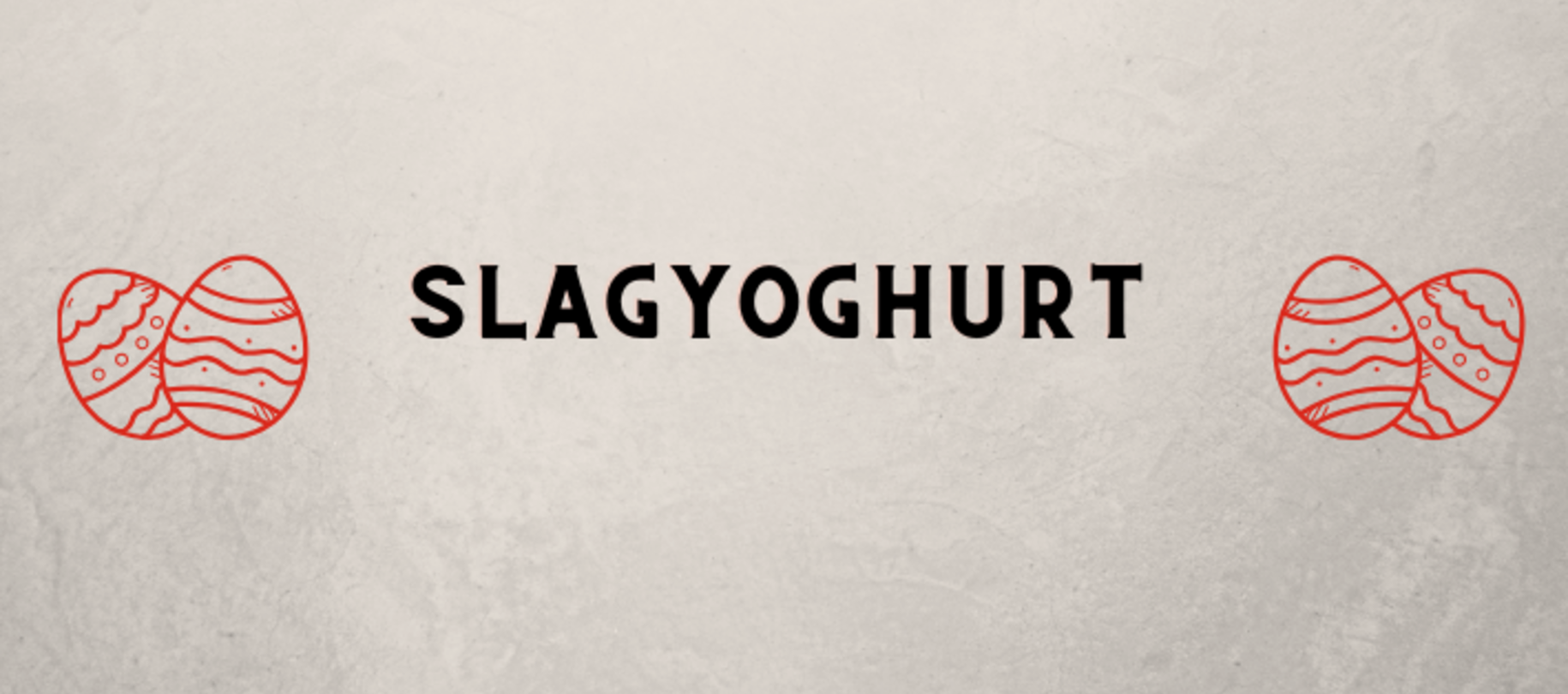 Slagyoghurt 