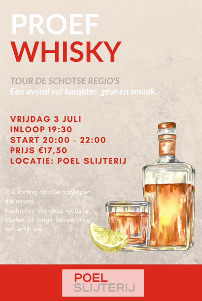 Whisky Proeverij