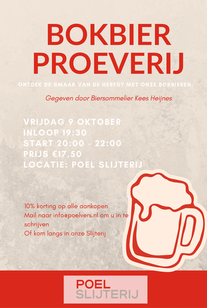 Bokbier Proeverij