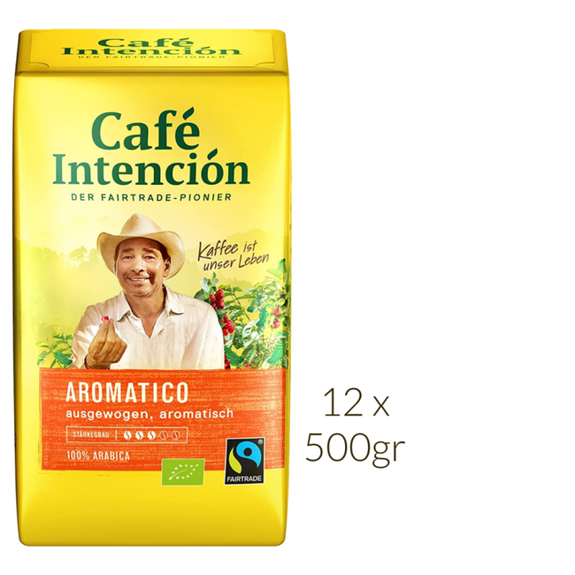 Cafe Intencion Aromatico Gemahlener Kaffee 500 g
