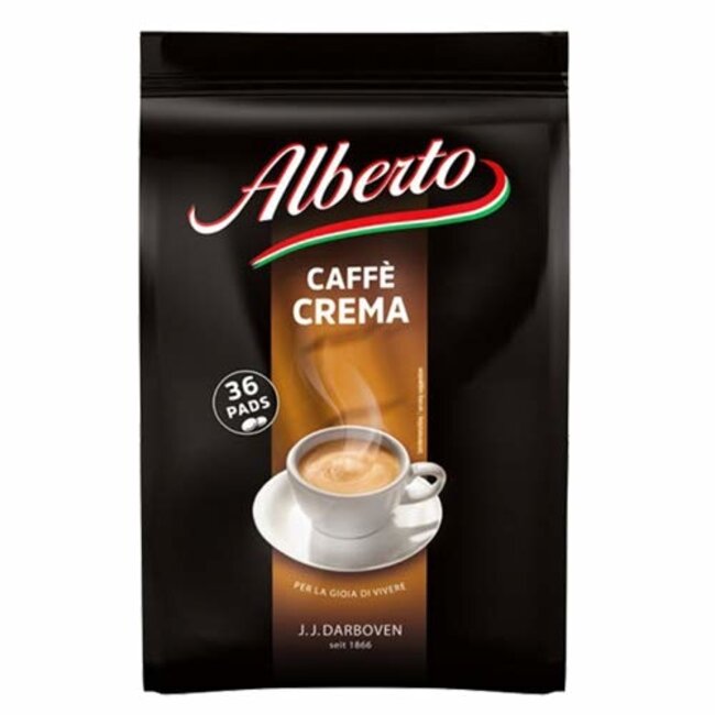 Alberto Caffè Crema Pads 36x