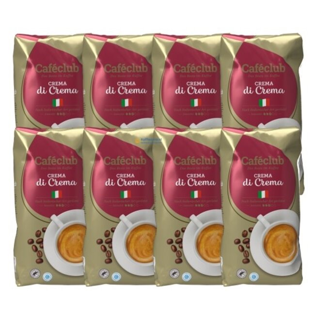 Caféclub Crema di Crema Bohnen 1000 g