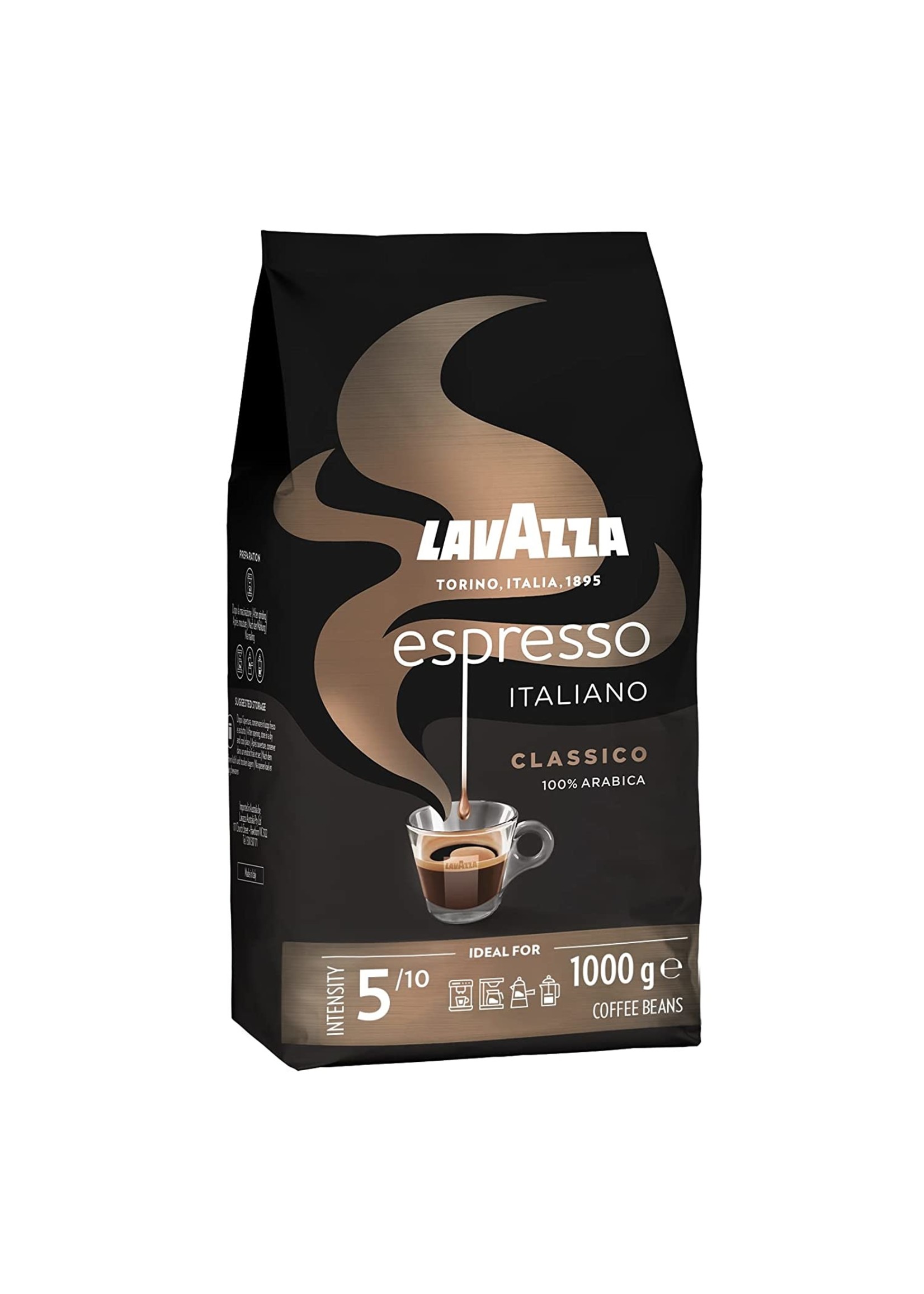Lavazza Lavazza Espresso Italiano Classico 100% Arabica Bohnen 1000 g