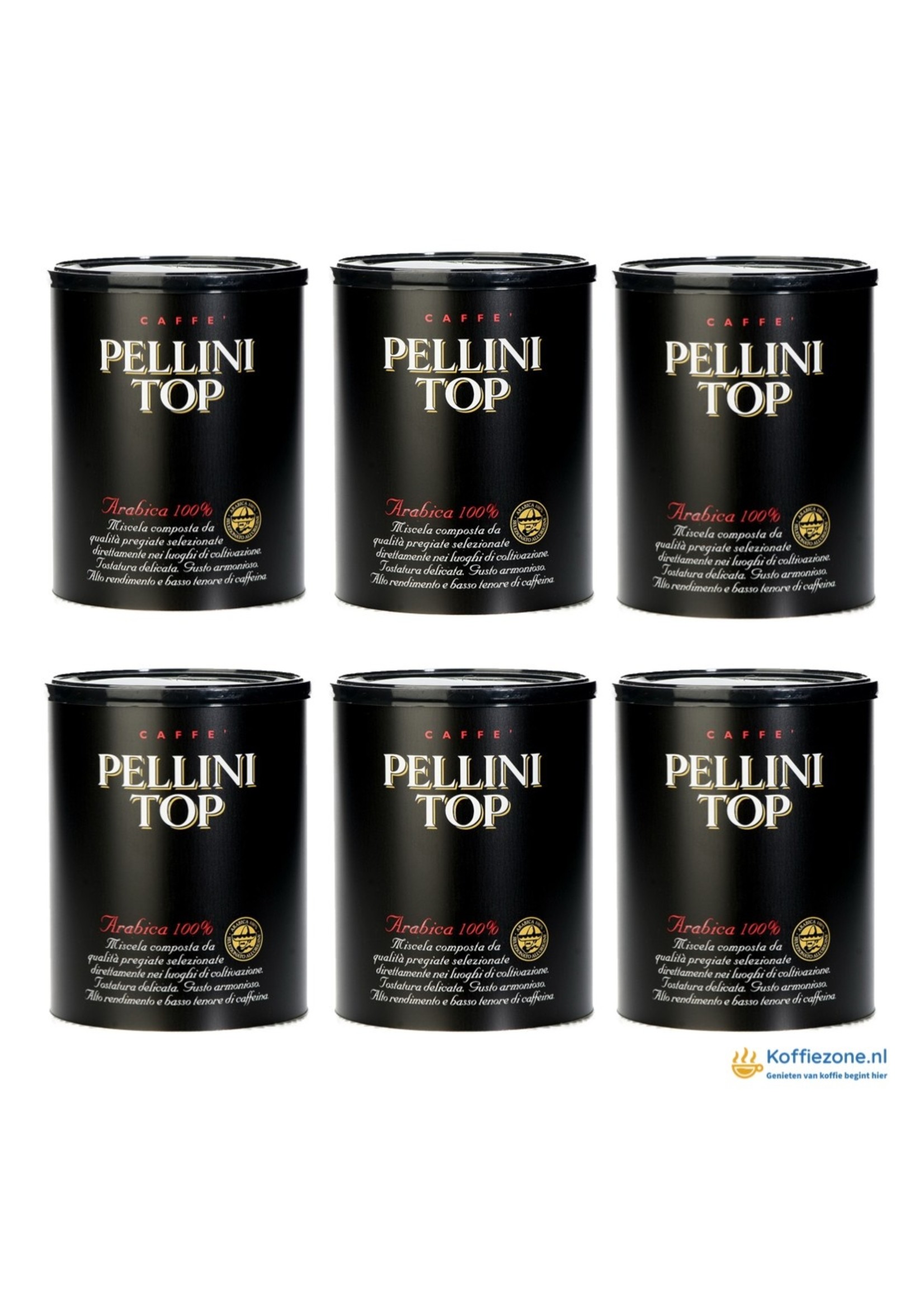 Pellini Pellini Top Tin Dose Gemahlener 250 g