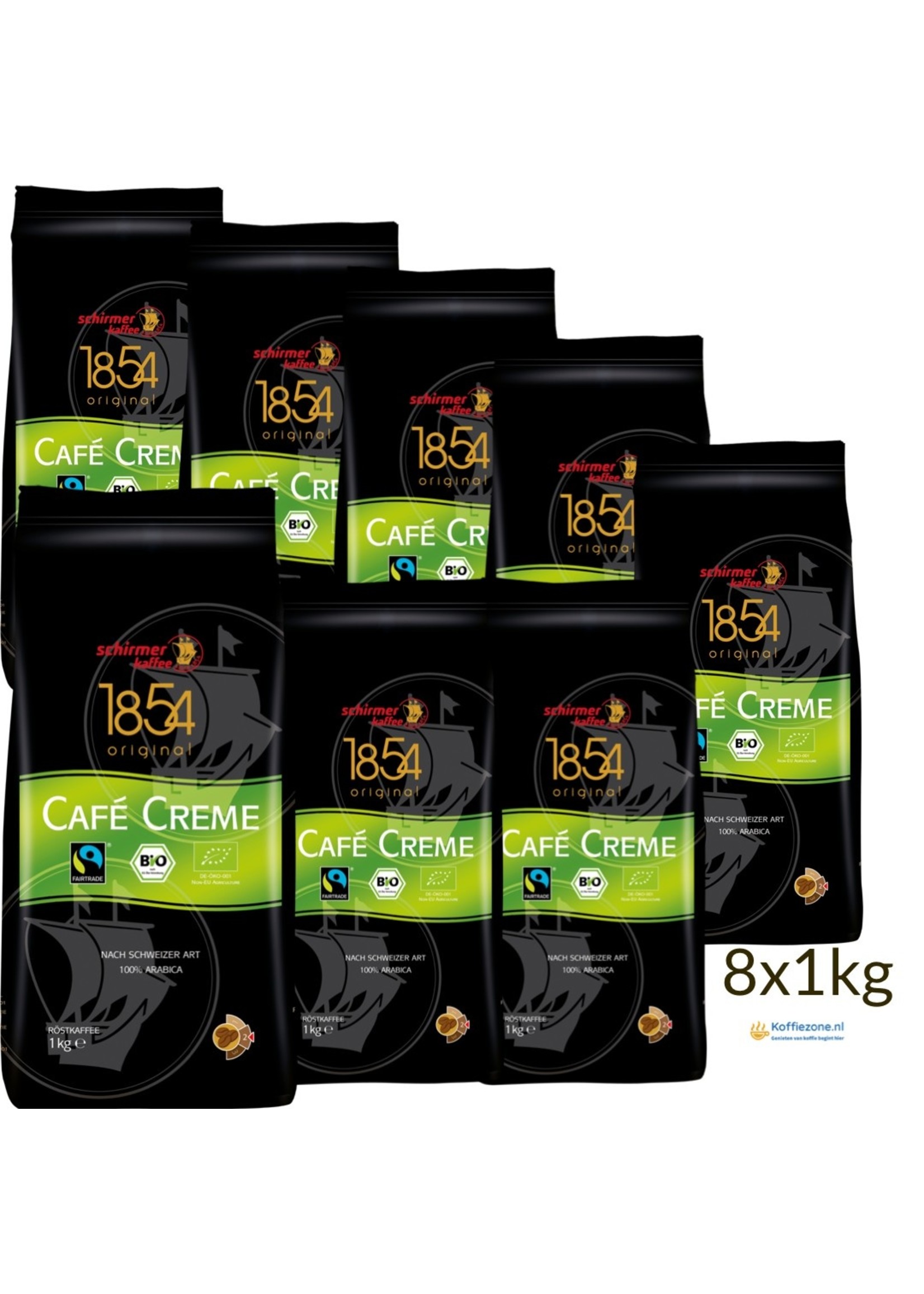 Schirmer Schirmer Bio Cafe Creme 1854 Kaffeebohnen 1000 g