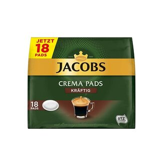 Jacobs Jacobs Crema Kraftig Kaffeepads 18x