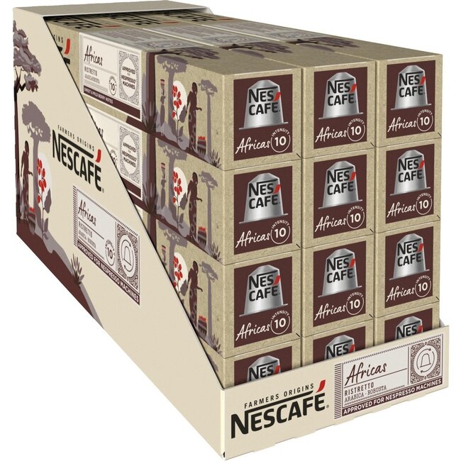 Nescafé  Farmers Origin Africas Schachtel 10 Kapseln