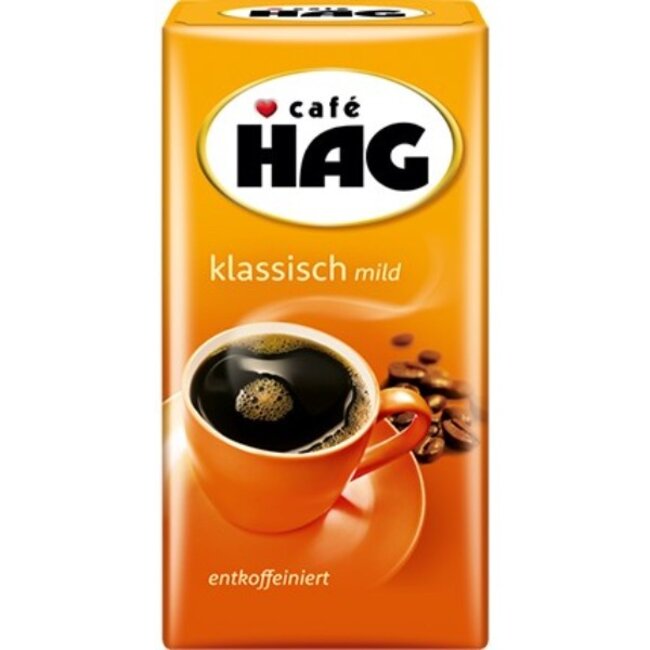 Cafè Hag Klassisch Mild koffeinfrei Filterkaffee 500 g