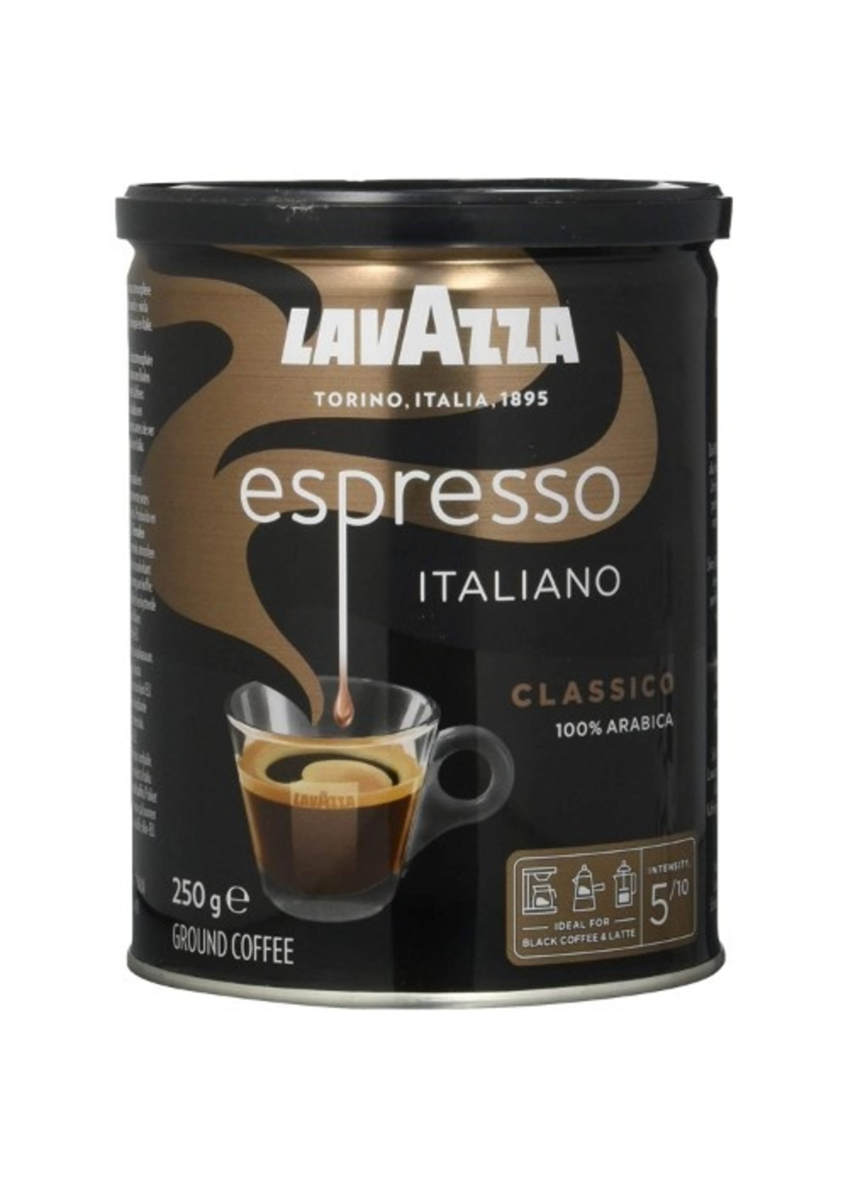 Lavazza Lavazza Gemahlener Espresso Black dose 250 g