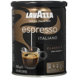 Lavazza Lavazza Gemahlener Espresso Black dose 250 g