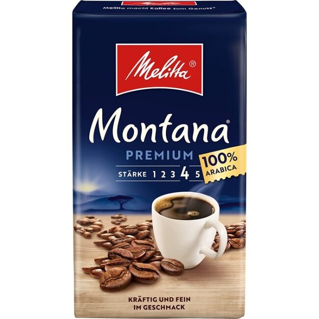 Melitta Café Montana Gemahlener Kaffee 500 g
