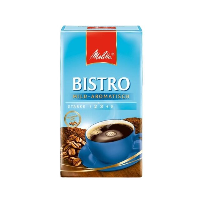 Melitta Café Bistro Mild Gemahlener Kaffee 500 g