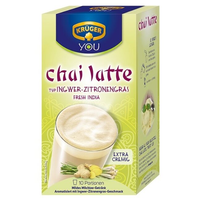 Kruger Chai Latte Ingwer Zitronengras 10 Beutel