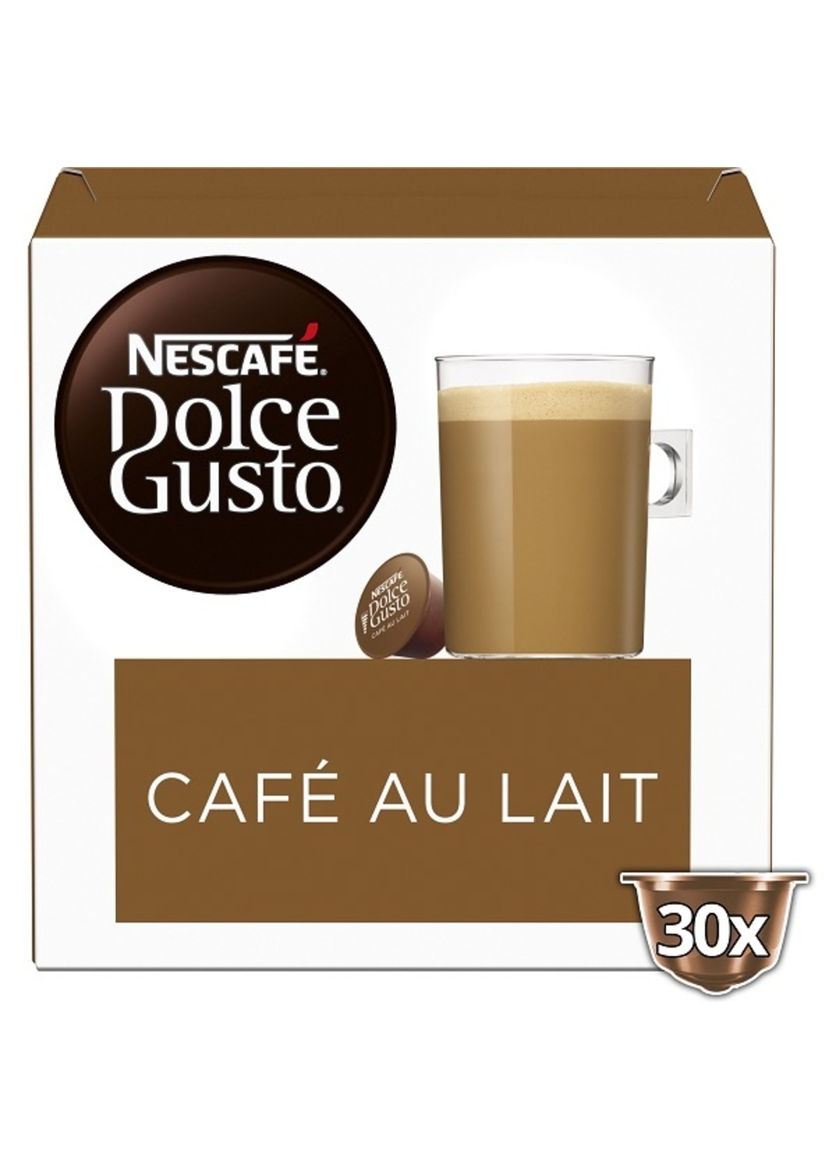 Nescafé  Dolce Gusto Café au Lait XL 30 Kapseln