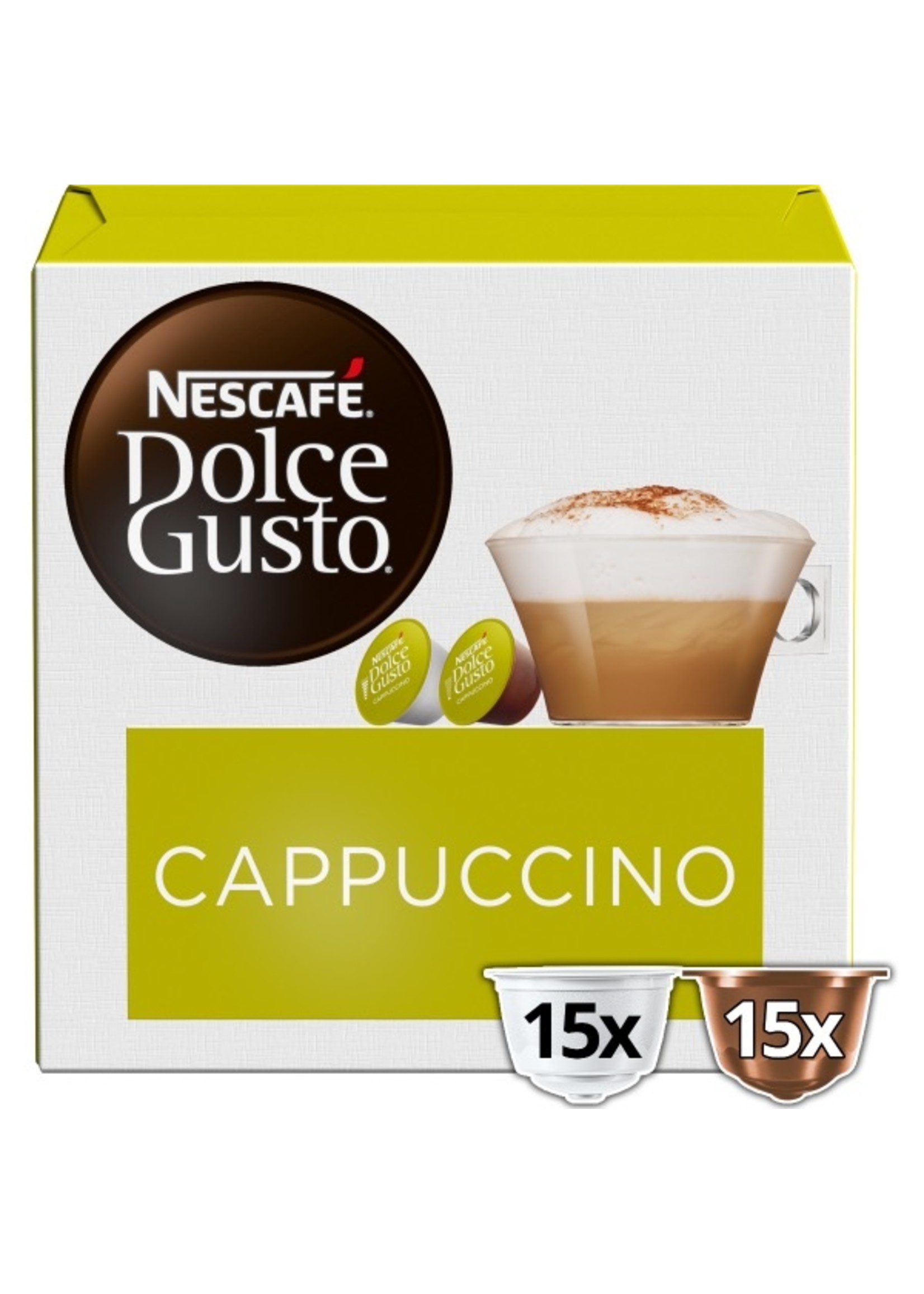 Nescafé  Nescafé Dolce Gusto Cappuccino 15+15 Kaffeekapseln