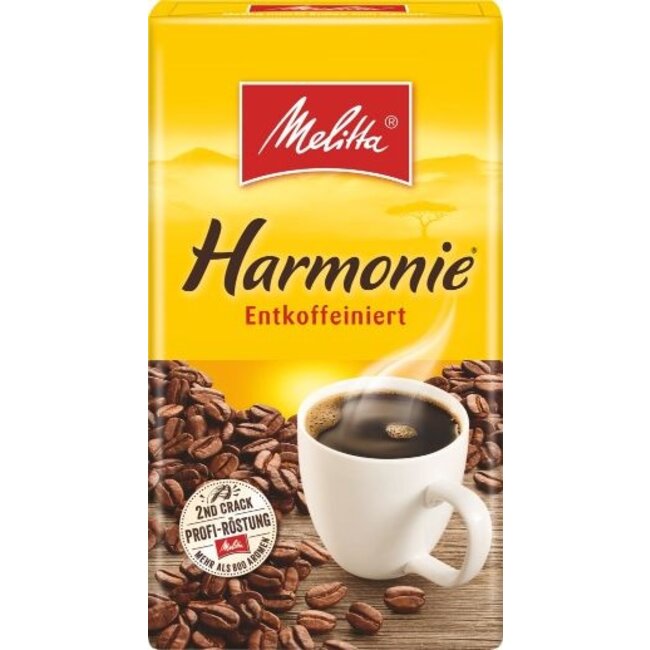 Melitta Harmonie Entkoffeiniert Gemahlener 500 g