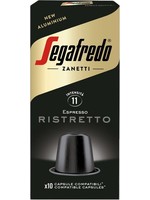 Segafredo Ristretto Aluminium Kapseln für Nespresso 10x