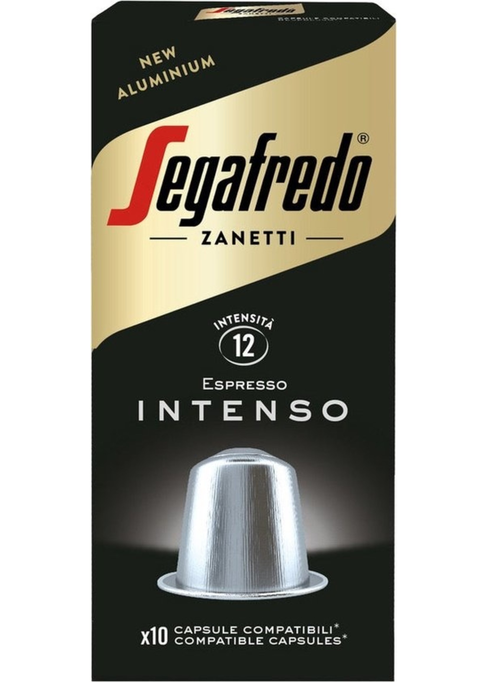 Segafredo Segafredo Intenso Aluminium Kapseln für Nespresso 10x