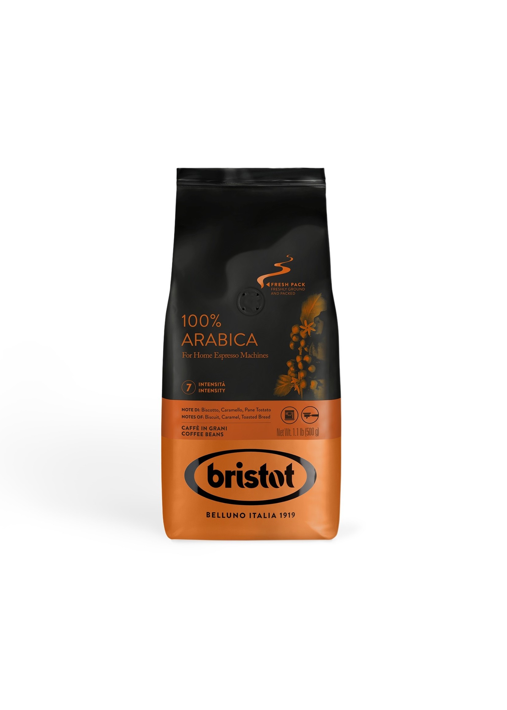 Bristot Bristot 100% Arabica-Bohnen 500 g