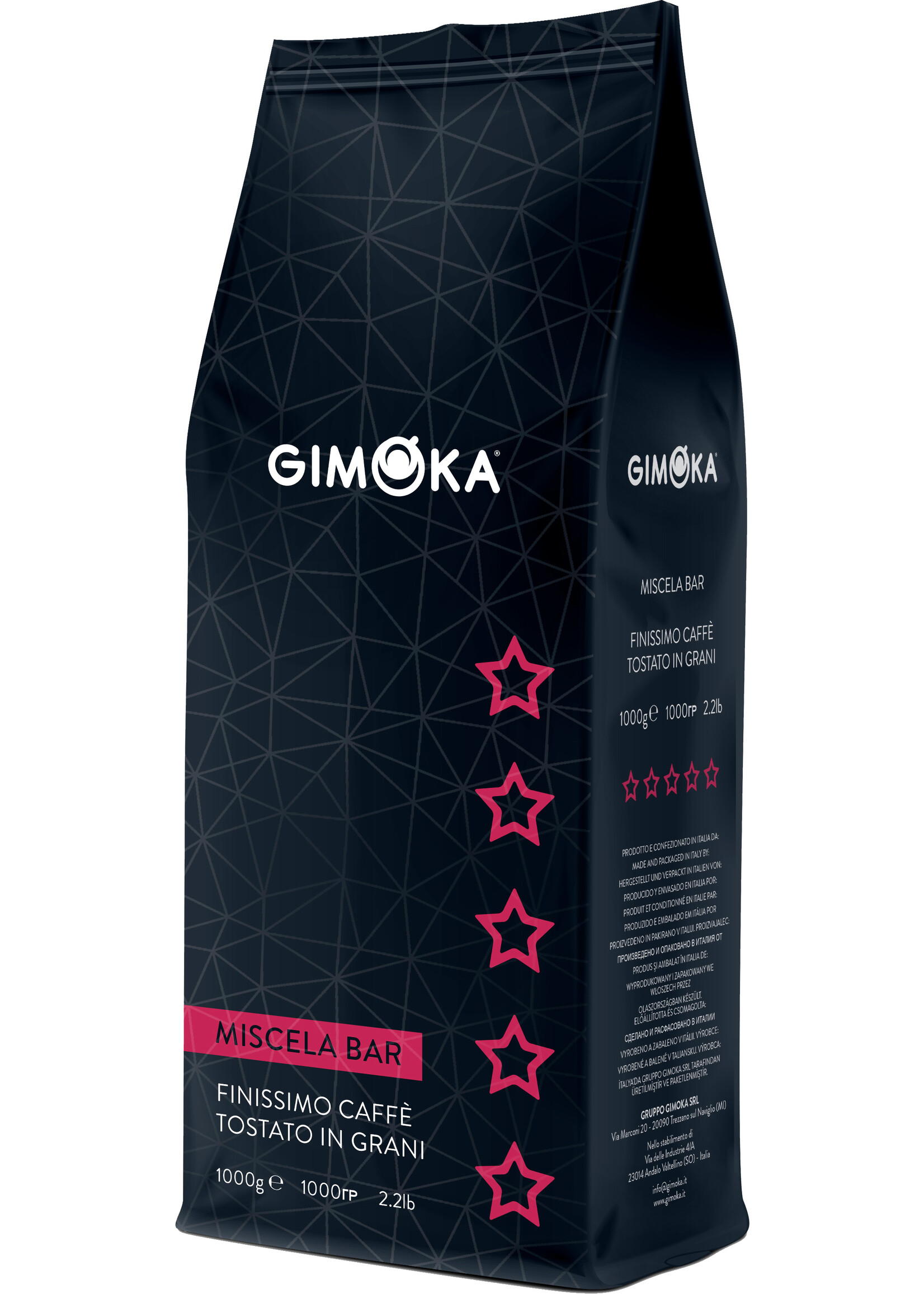 Gimoka Gimoka 5 Sterne Kaffeebohnen 1000 g