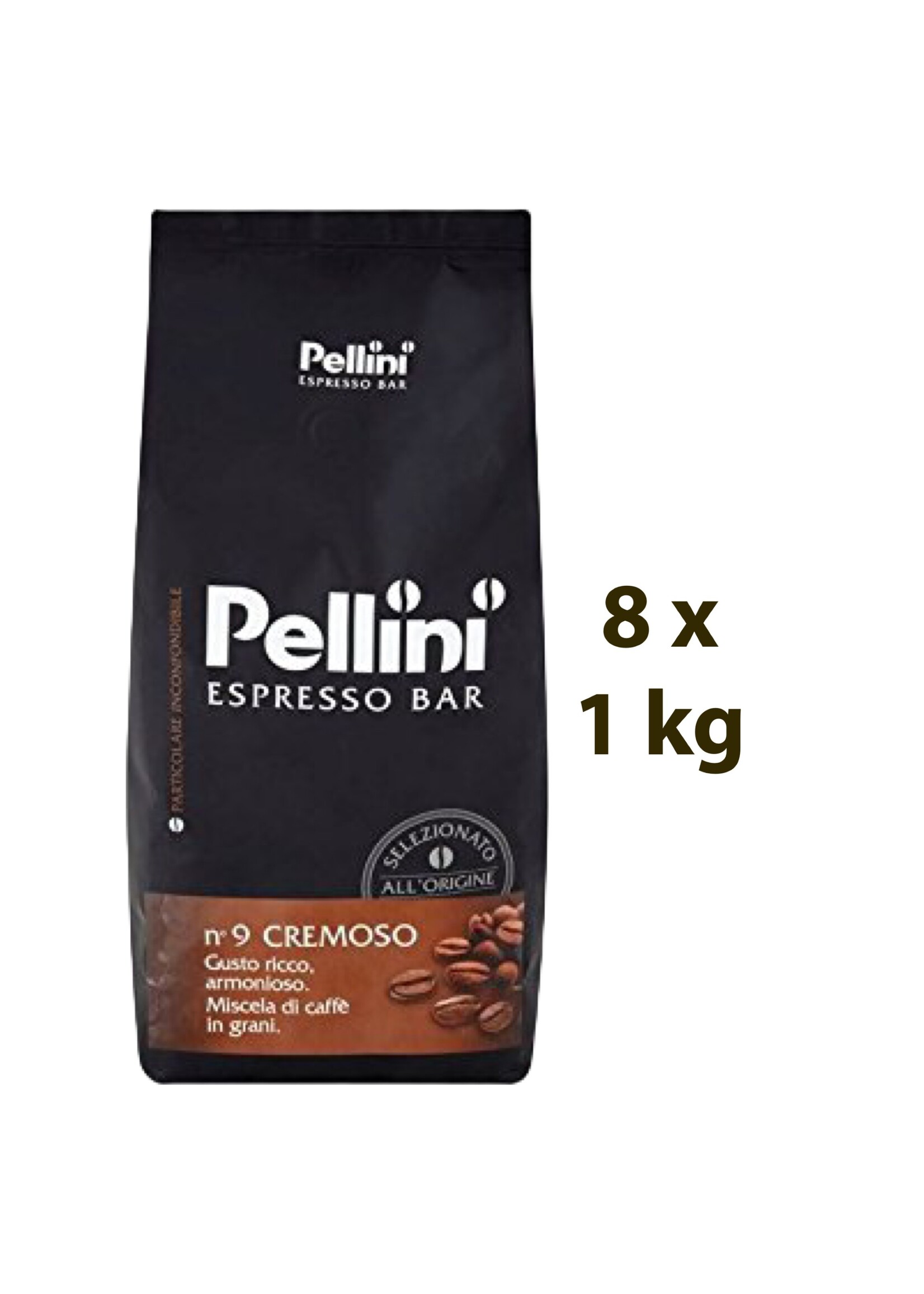 Pellini Pellini espresso bar no. 9 Cremoso Bohnen 1000 g