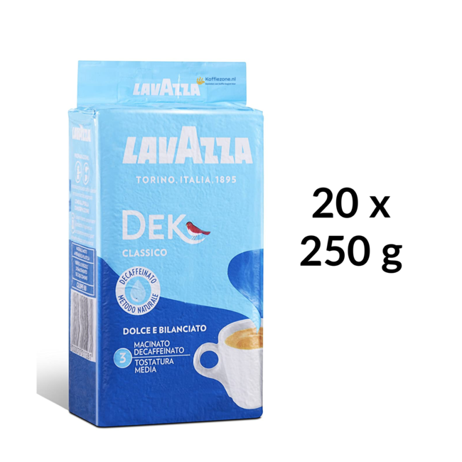 Lavazza DeK Classico Gemahlen 250 g