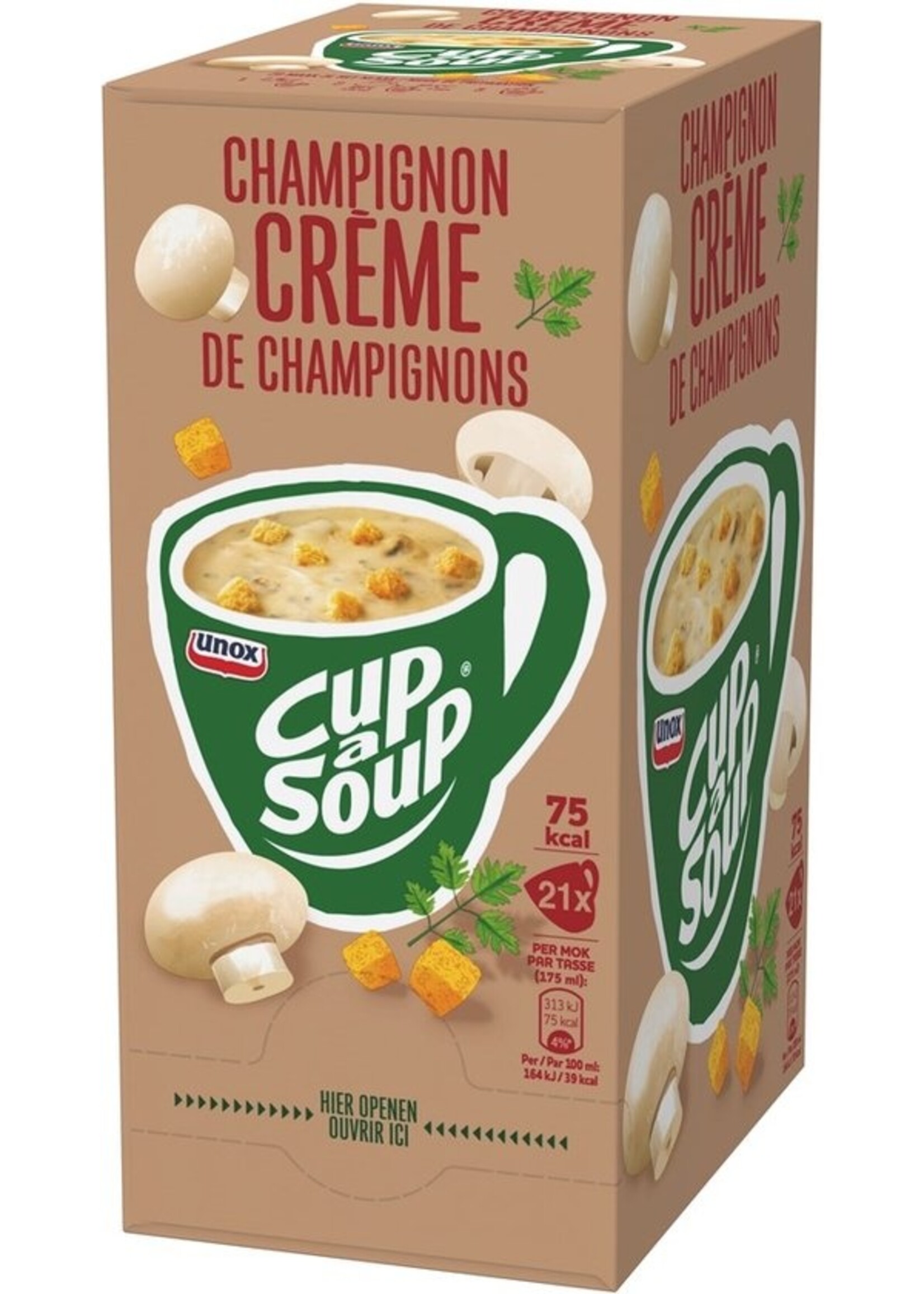 Unox Cup-a-soup Pilzcreme (21 x 175ml)