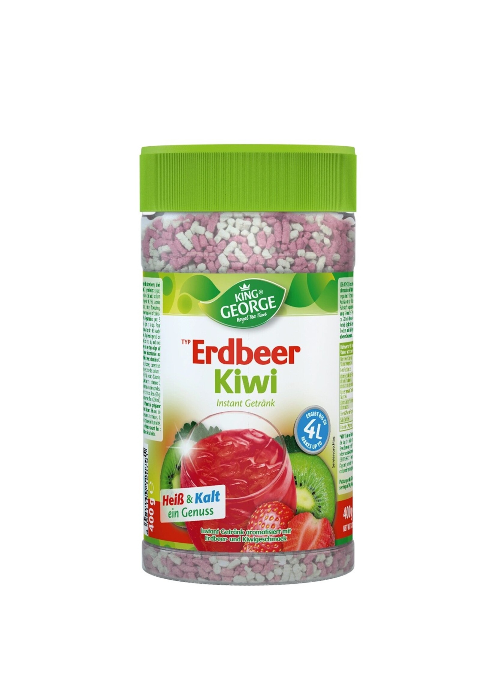King George Erdbeer-Kiwi granulierter Tee Instant