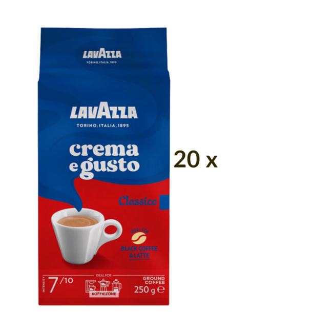 Lavazza Crema e Gusto Gemahlen 250 g