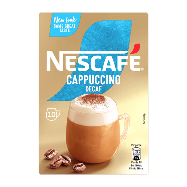 Nescafé  Gold Cappuccino Entkoffeiniert beutel 10x
