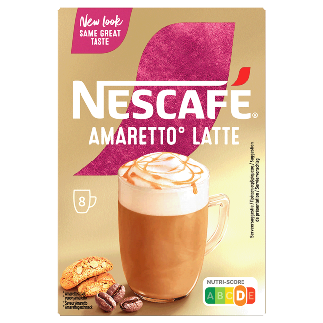 Nescafé  Gold Latte Amaretto beutel 8x