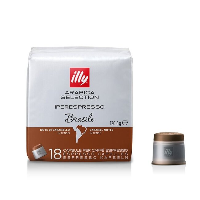 illy Iperespresso Brasilien Kapseln 18x