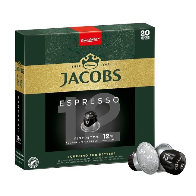 Jacobs Espresso Ristretto 200 Nespresso kompatibele Kapseln