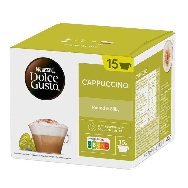 Nescafé  Dolce Gusto Cappuccino XL 15+15 Kaffeekapseln