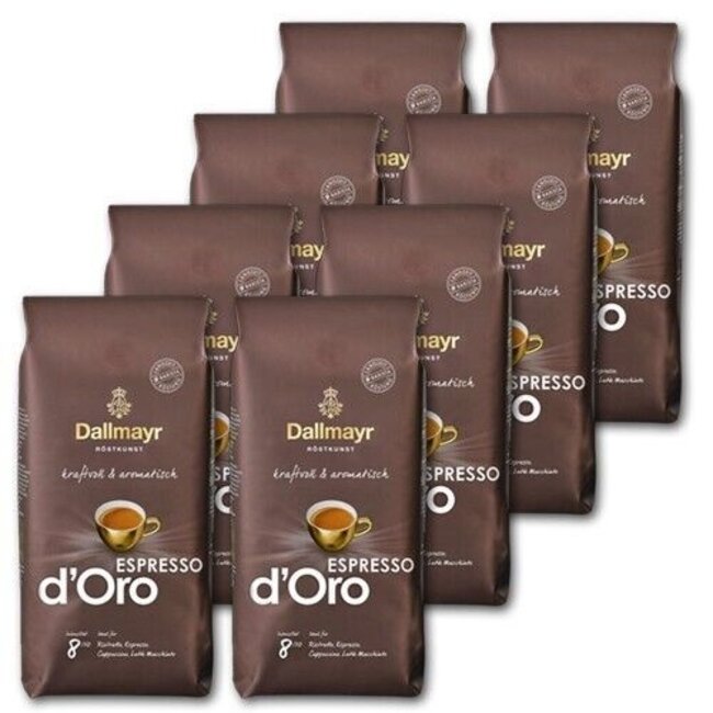 Dallmayr Kaffee Espresso d'oro Kaffeebohnen 1000 g