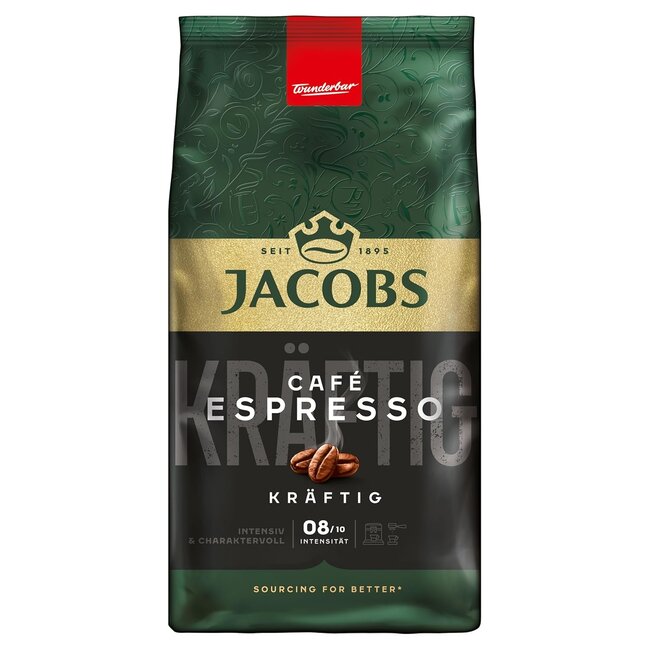 Jacobs Jacobs Café Espresso Kräftig Kaffeebohnen 1kg