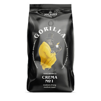 Gorilla Gorilla Crema No. 1 Bohnen 1000 g