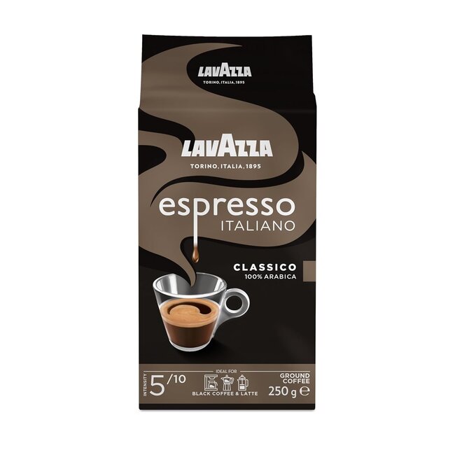 Lavazza Espresso Italiano Gemahlen 250 g