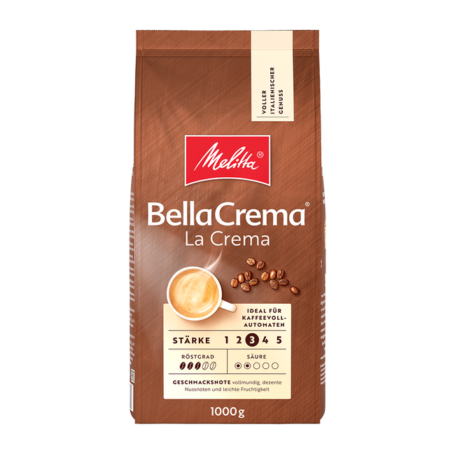 Melitta BellaCrema La Crema Kaffeebohnen 1000 g