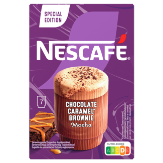 Nescafé  Nescafé Gold Chocolate Caramel Brownie Mocha Beutel 7x