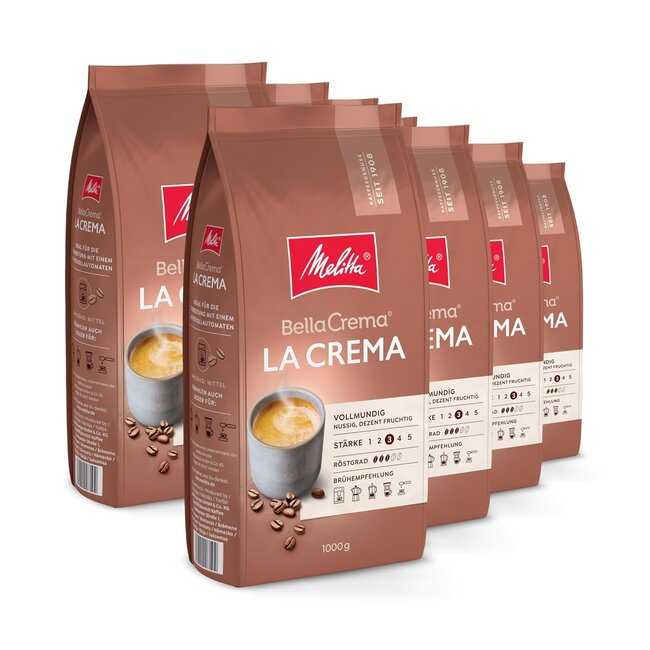 Melitta BellaCrema La Crema Kaffeebohnen 1000 g