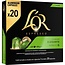 L'OR Espresso Lungo Elegante 20 Aluminium-Kapseln NCC