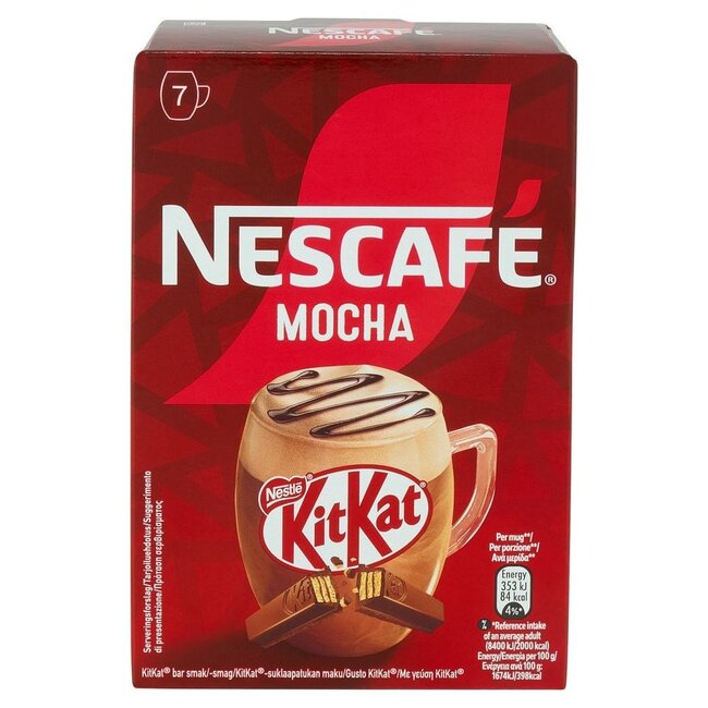 Nescafé  NESCAFE KitKat Mocha-Beutel 7x