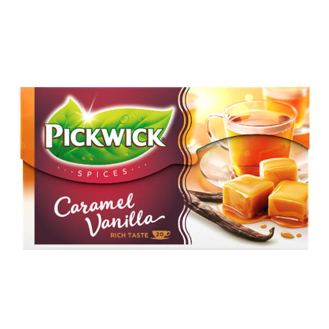 Pickwick-Tee Pickwick Spices Caramel Vanilla 20 x 2g-Beutel