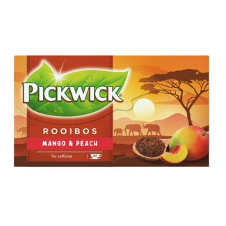 Pickwick-Tee Pickwick Rooibos Mango Peach Tee 20 Beutel